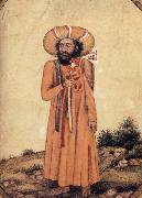 Devotee with Large Turban, unknow artist